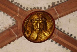 Christus Gewölbeschlussstein