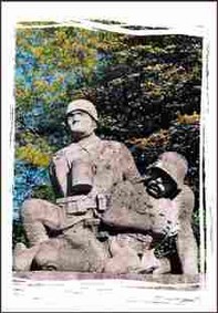 Mahnmal in Laufen A.Riedlin: Mahnmal für die Kriegsopfer